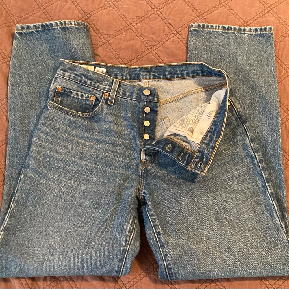 Button Fly 501 Levis Size 30x32